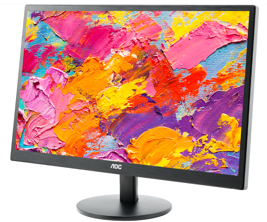 AOC e2470SWH - 24 Inch 60Hz, TN, 5ms FHD Monitor