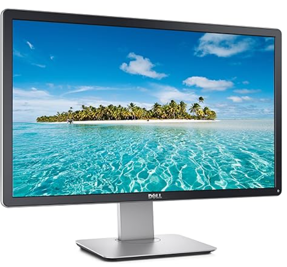 Dell P2414HB Full HD 24 inch LED Backlit Monitor, VGA, Display Port, DVI, 1080p at 60Hz, 16.7 Million Colors, 178 Degree Viewing Angle, 60/80 Refresh Rate, USB 2.0 Hub