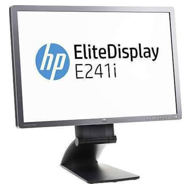 HP EliteDisplay E241i 24-in IPS LED Backlit Monitor
