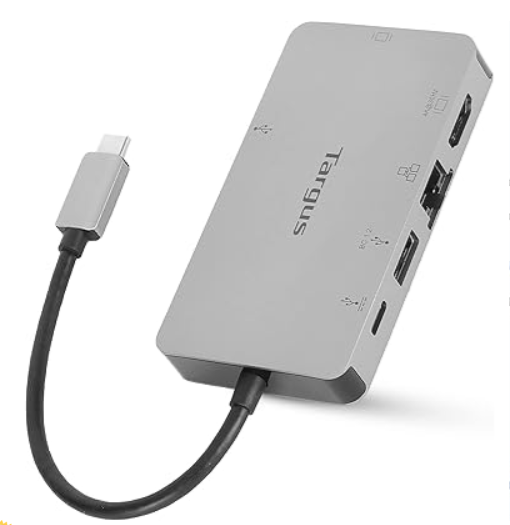 Targus Dual Video 4K Docking Station with Charger